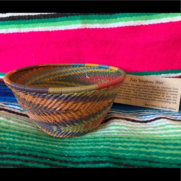 Other - Handmade African basket